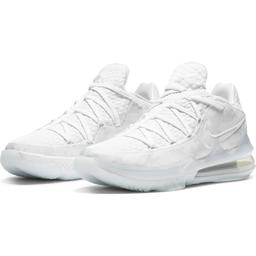 Lebron XVII Low NBA Erkek Beyaz Basketbol Ayakkabısı CD5007-103