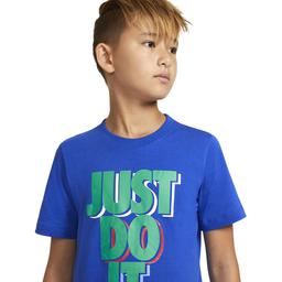 U Nsw Tee JDI Stack Çocuk Mavi Günlük Stil Tişört CU4569-480