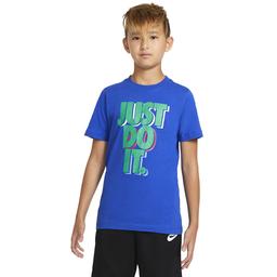 U Nsw Tee JDI Stack Çocuk Mavi Günlük Stil Tişört CU4569-480