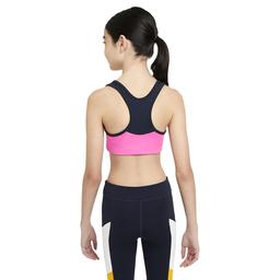 Swoosh Veneer Çocuk Pembe Sporcu Sütyeni (Bra) CU8193-451