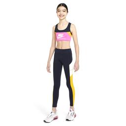 Swoosh Veneer Çocuk Pembe Sporcu Sütyeni (Bra) CU8193-451