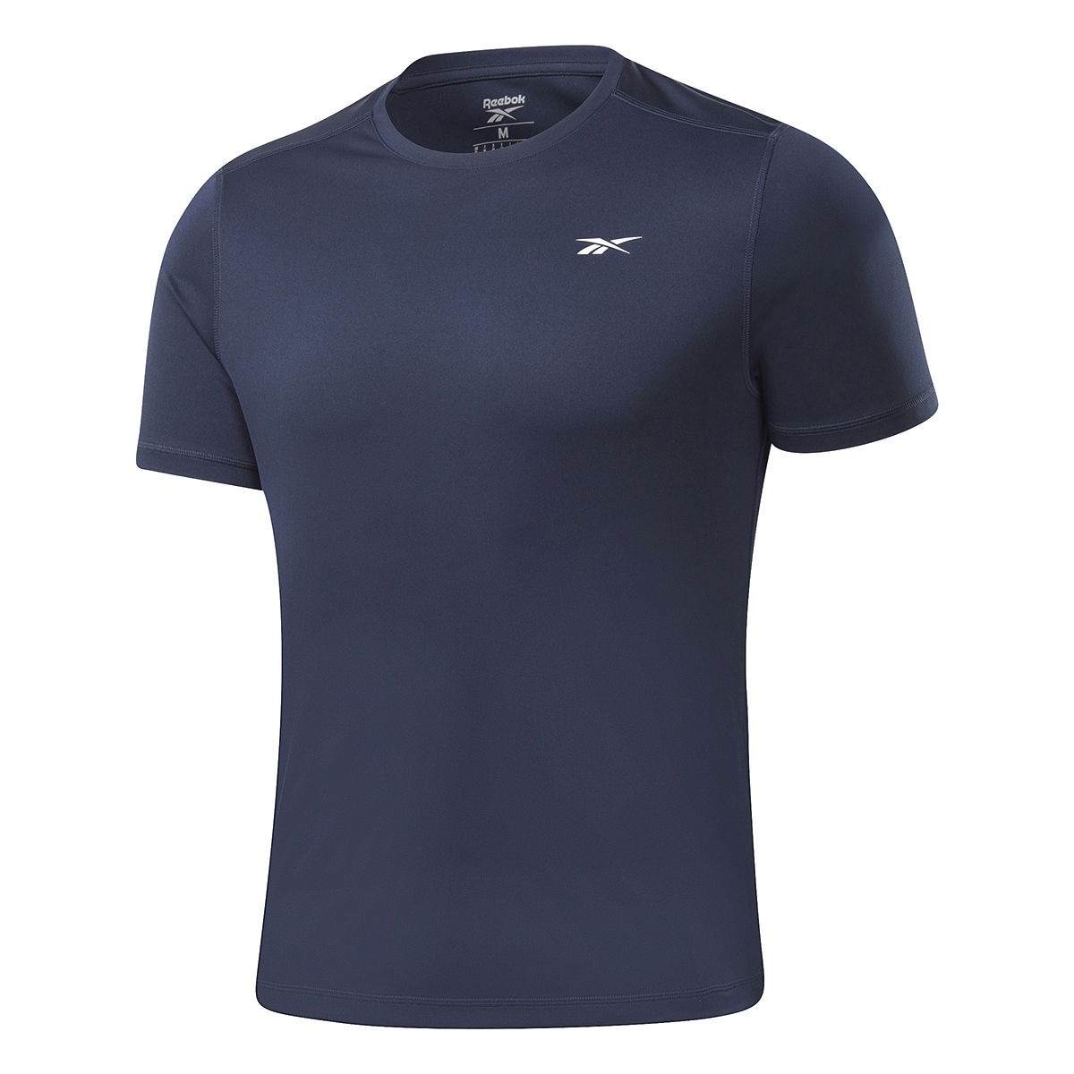 Basic Ss Tee Erkek Mavi Koşu Tişört FT1057