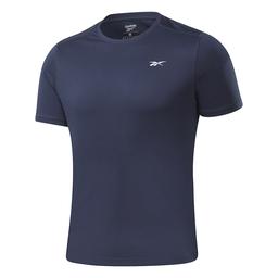 Basic Ss Tee Erkek Mavi Koşu Tişört FT1057