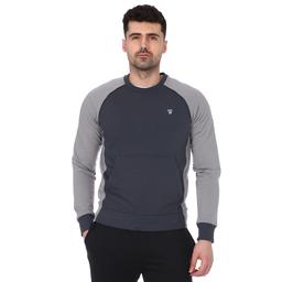 Sweblockcolor Erkek Gri Antrenman Sweatshirt 711376-GRY