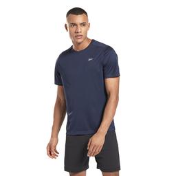Basic Ss Tee Erkek Mavi Koşu Tişört FT1057