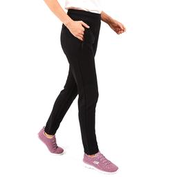 2X I-Lock W Zip Kadın Siyah Günlük Stil Pantolon S202062-001