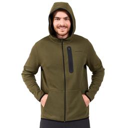 2X I-Lock M Printed Zip Erkek Yeşil Günlük Stil Sweatshirt S202095-801