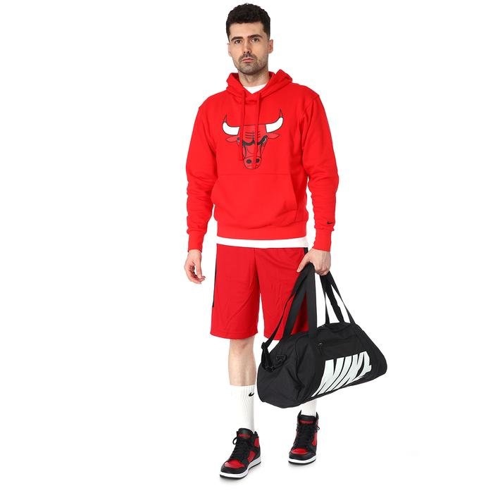 NBA Chicago Bulls Erkek Kırmızı Basketbol Sweatshirt CN1191-657 1234618