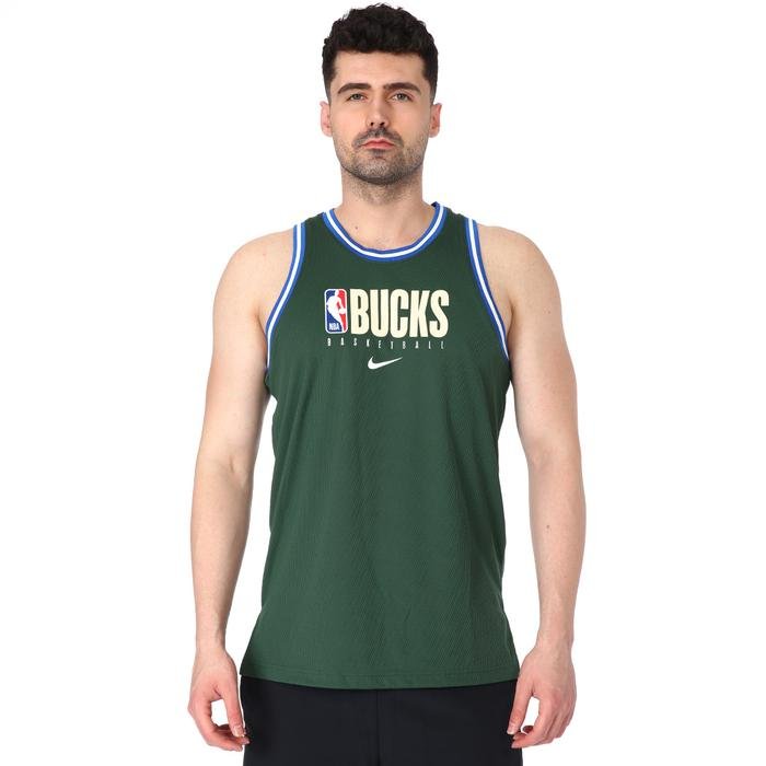NBA Dri-Fit Milwaukee Bucks Erkek Yeşil Atlet BQ9349-323 1173416