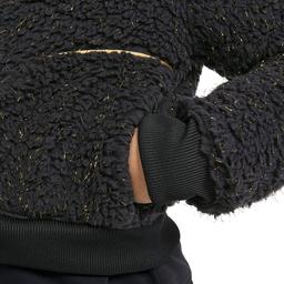 G Nsw Sherpa Shine Fz Bomr Pr Çocuk Siyah Günlük Stil Ceket CU8567-010