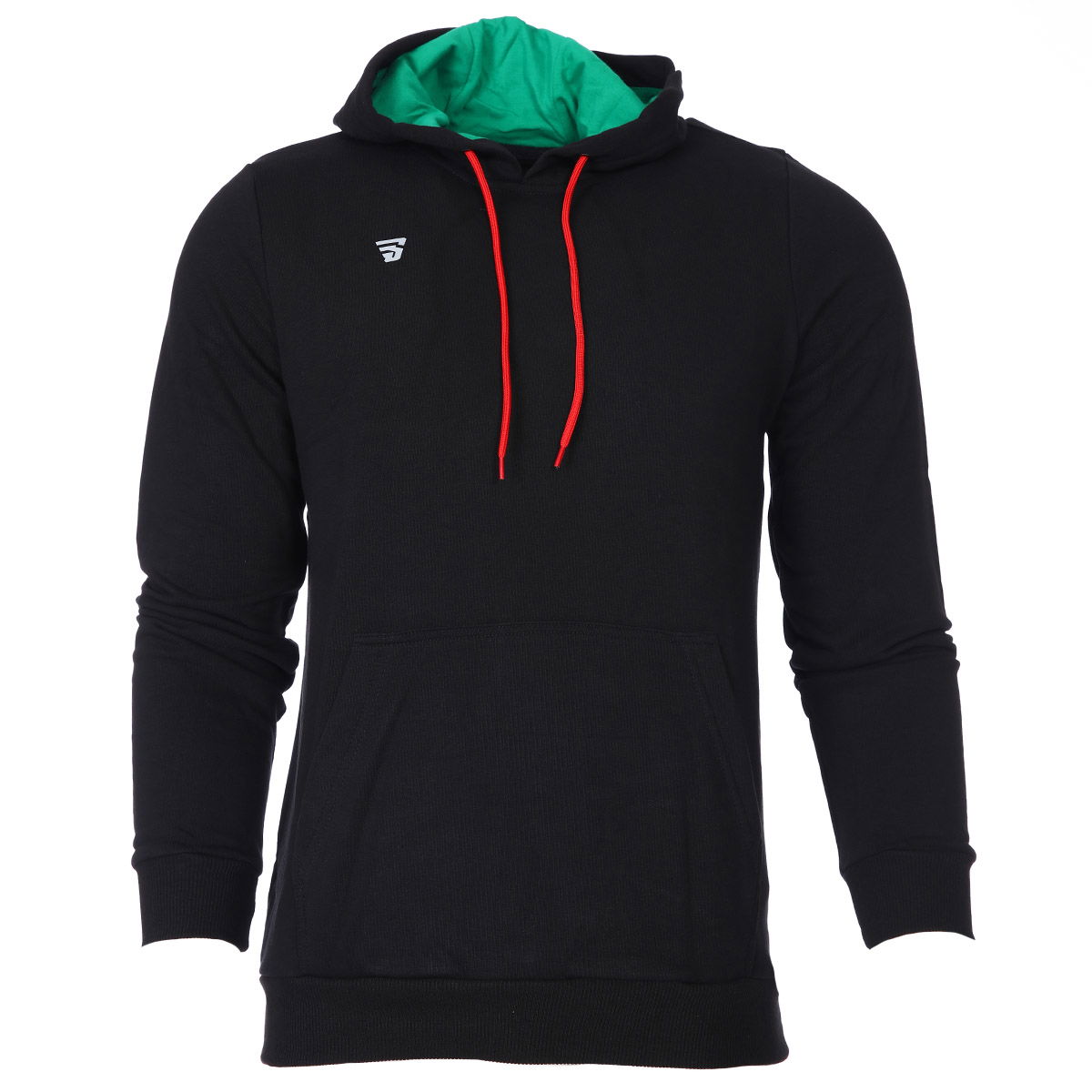 Kamp 2 İplik Erkek Siyah Basketbol Sweatshirt TKY100115-SYH