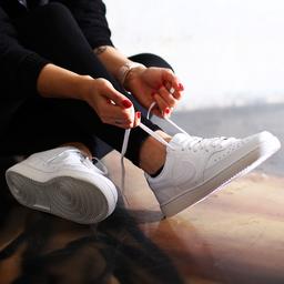 Wmns Court Vision Low Kadın Beyaz Günlük Ayakkabı CD5434-100