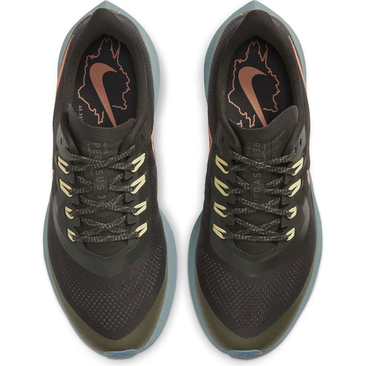 Air Zoom Pegasus 36 Trail Erkek Yeşil Koşu Ayakkabısı AR5677-303