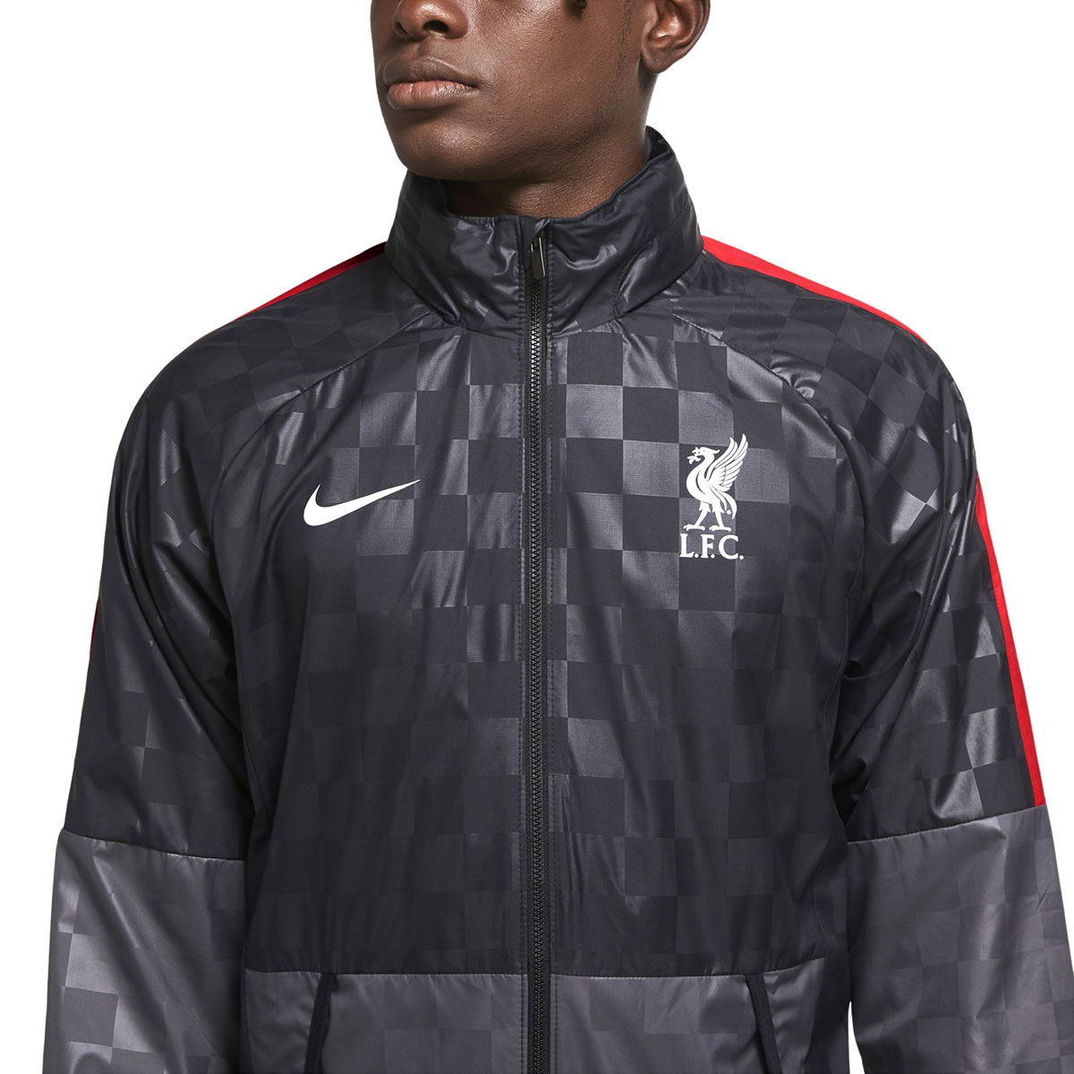 Lfc M Nk Awf Lte Jkt Cl Erkek Siyah Futbol Ceket CZ3346-012