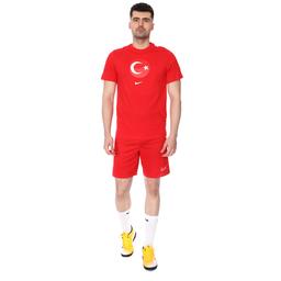 Türkiye 2020 Evergreen Crest Erkek Kırmızı Futbol Tişört CD0794-657