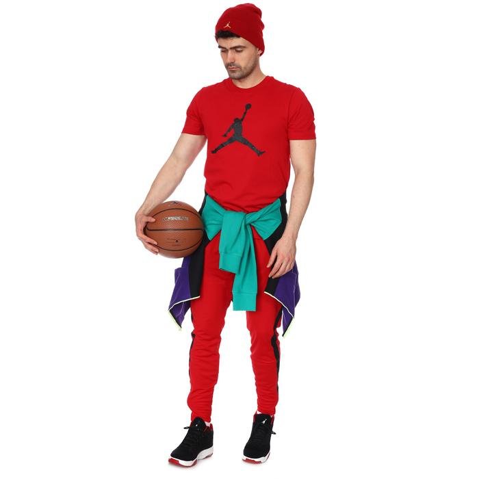 Jordan NBA Jumpman Fill Ss Crew Erkek Kırmızı Basketbol Tişörtü CZ6650-687 1233964