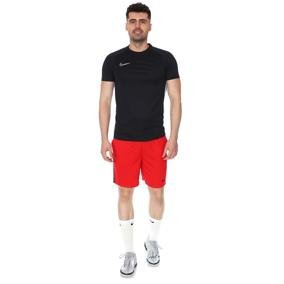 Dry Academy Erkek Siyah Futbol Tişört AJ9996-010