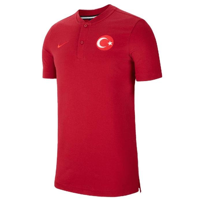 Türkiye 2020 Milli Takım Erkek Kırmızı Polo Tişört CK9206-618 1192444