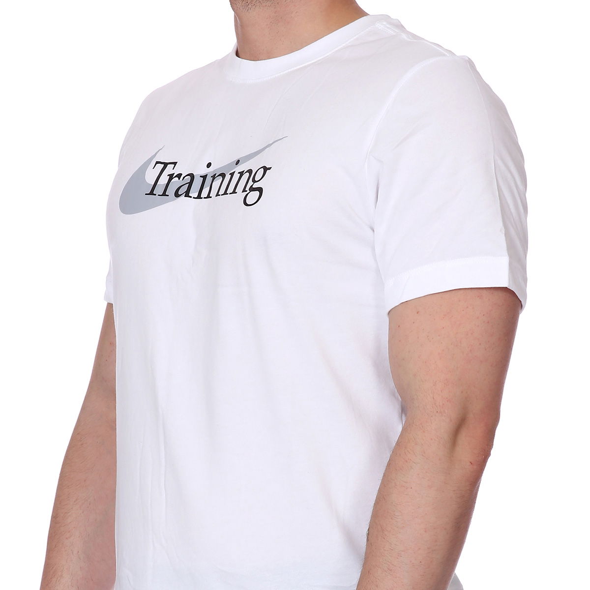 Dri-Fitc Tee Sw Training Erkek Beyaz Günlük Stil Tişört CZ7989-100