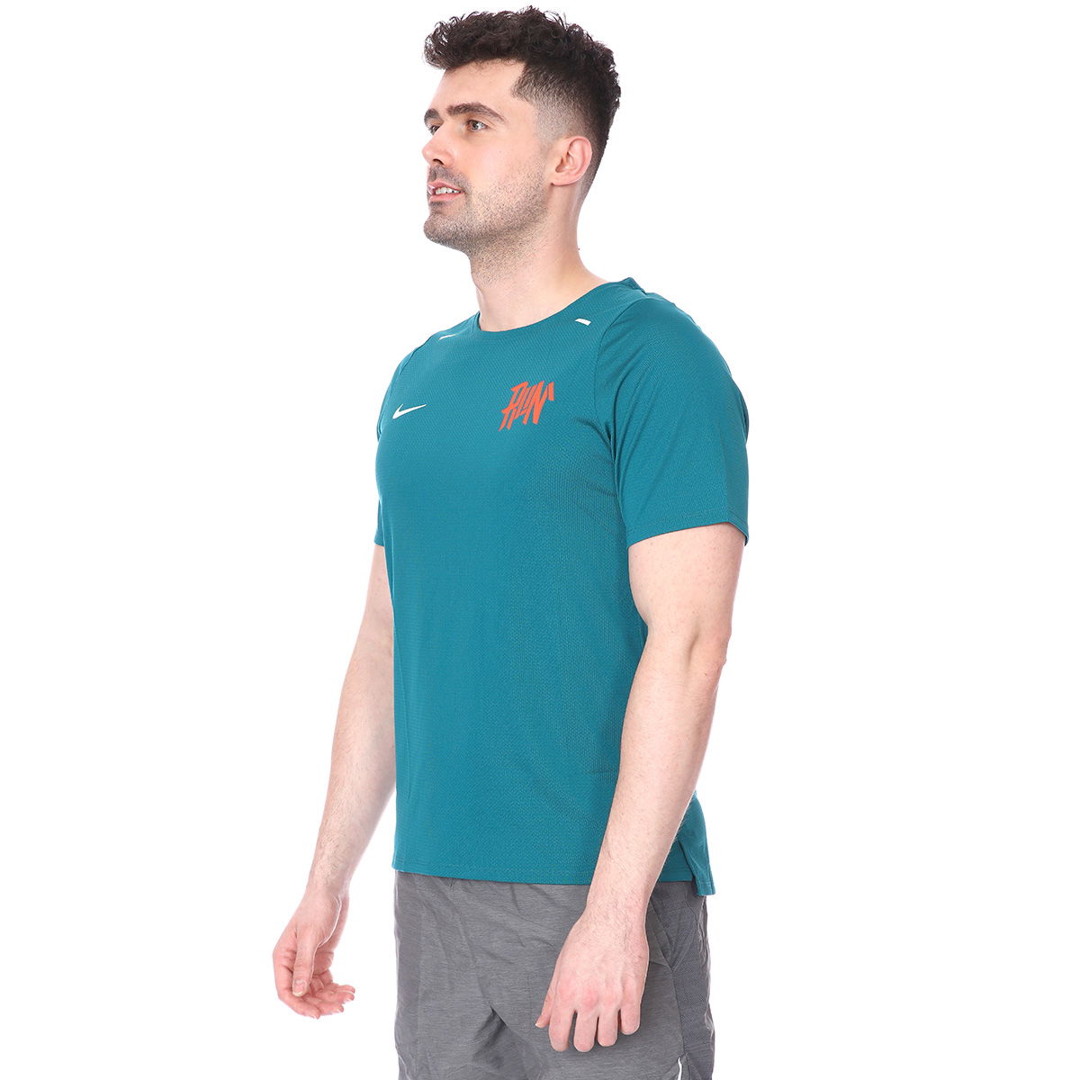 Df Brth Rise 365 Wr Top Erkek Yeşil Koşu Tişört CU5694-381