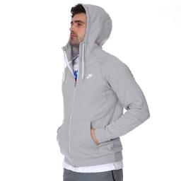M Nsw Modern Hoodie Fz Flc Erkek Siyah Günlük Stil Sweatshirt CU4455-077