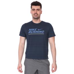 Miler Ss Ff Gx Erkek Mavi Koşu Tişört CU6434-458