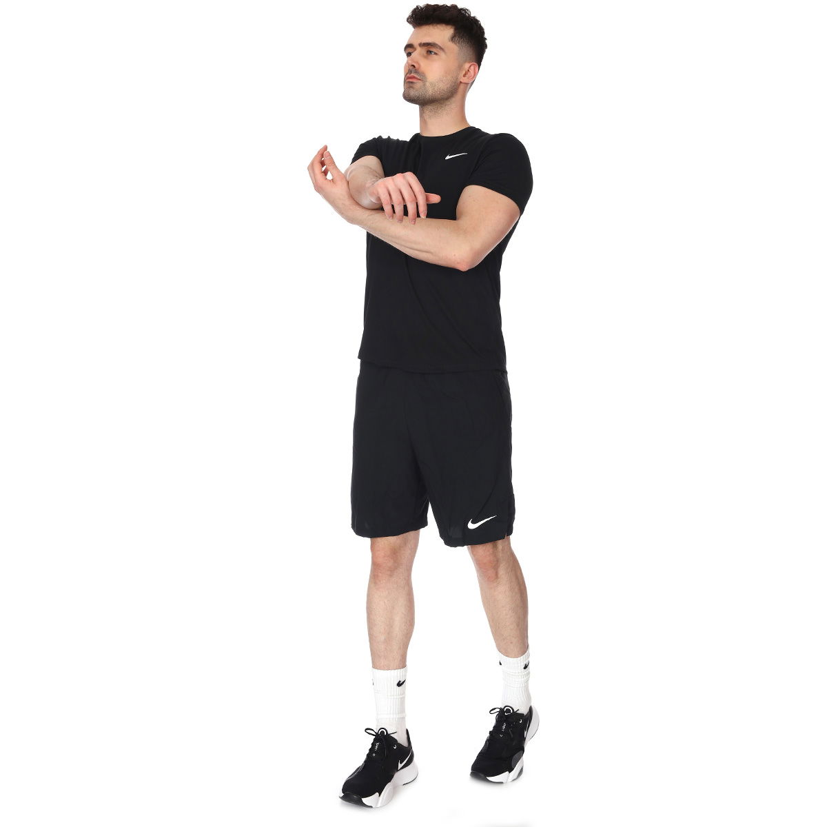 M Nkct Dry Top Ss Clrblk Erkek Siyah Tenis Tişört 939134-010