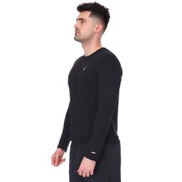 Dri-Fit Miler Top Ls Erkek Siyah Koşu Uzun Kollu Tişört CU5989-010