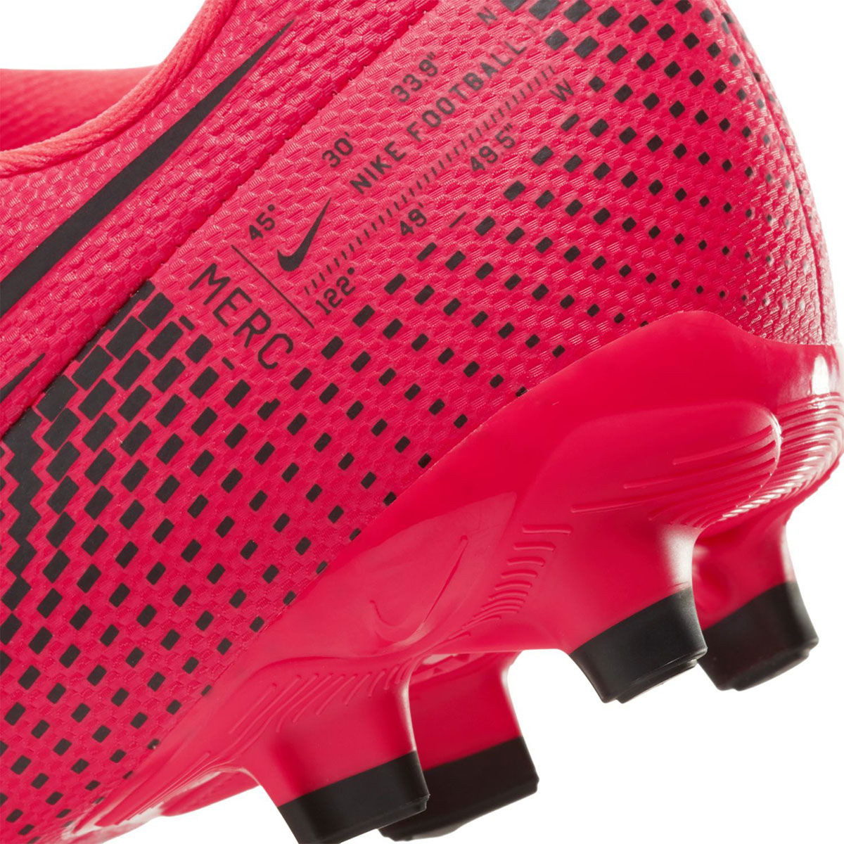 Mercurial Jr Vapor 13 Academy Fg/Mg Çocuk Kırmızı Futbol Krampon AT8123-606
