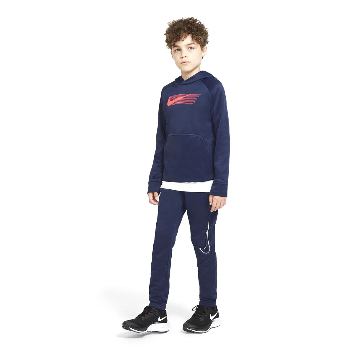 B Nk Therma Gfx Tapr Pant Çocuk Mavi Günlük Stil Eşofman Altı CU9133-410