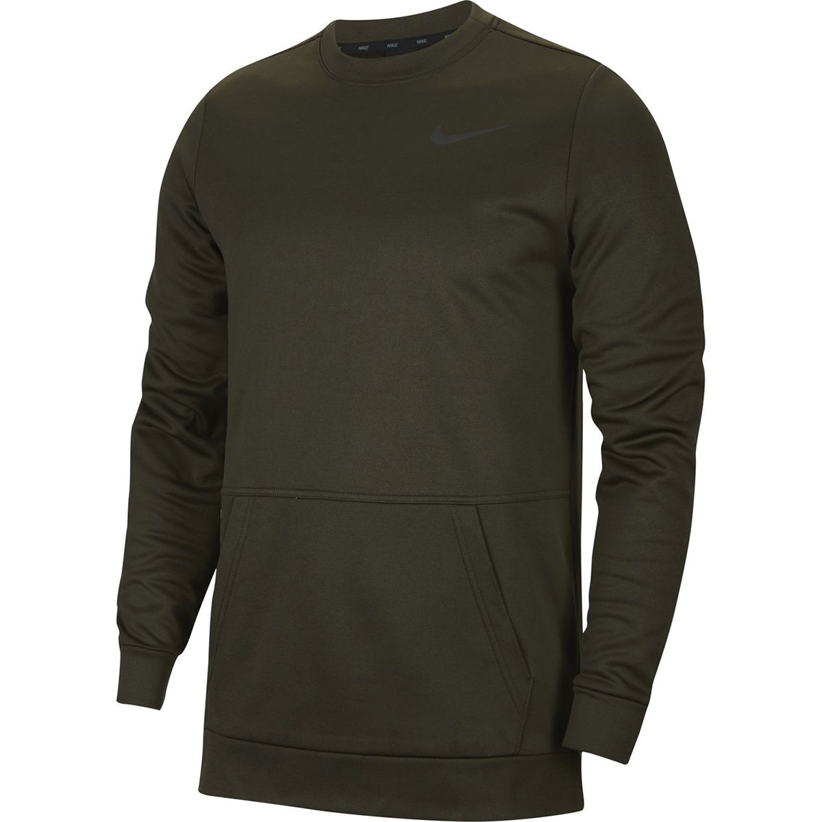 M Nk Tf Top Ls Crw Erkek Yeşil Günlük Uzun Kollu Tişört CU7271-355