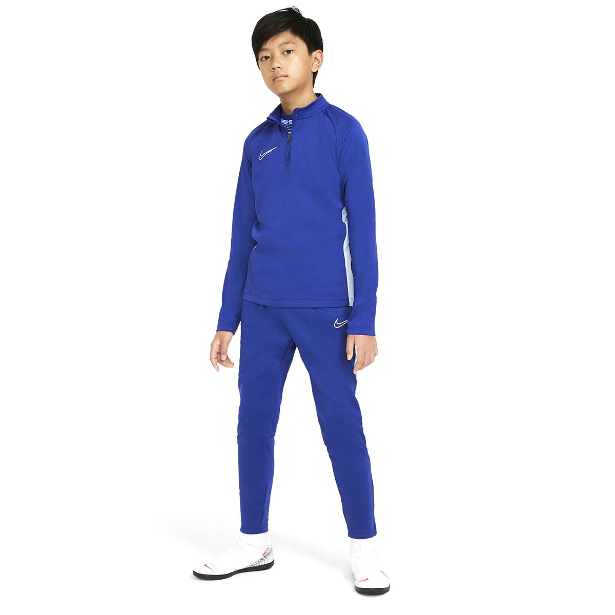 B Nk Thrma Acd Pant Kpz Çocuk Mavi Futbol Eşofman Altı BQ7468-455