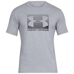 Ua Boxed Sportstyle Ss Erkek Siyah Antrenman Tişört 1329581-035