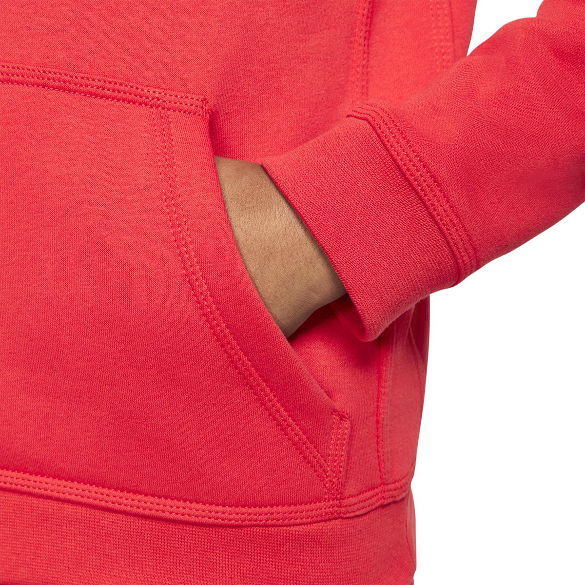 B Nsw Club + Hbr Po Çocuk Kırmızı Günlük Stil Sweatshirt CJ7861-657