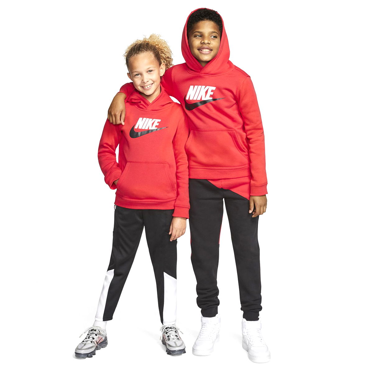 B Nsw Club + Hbr Po Çocuk Kırmızı Günlük Stil Sweatshirt CJ7861-657