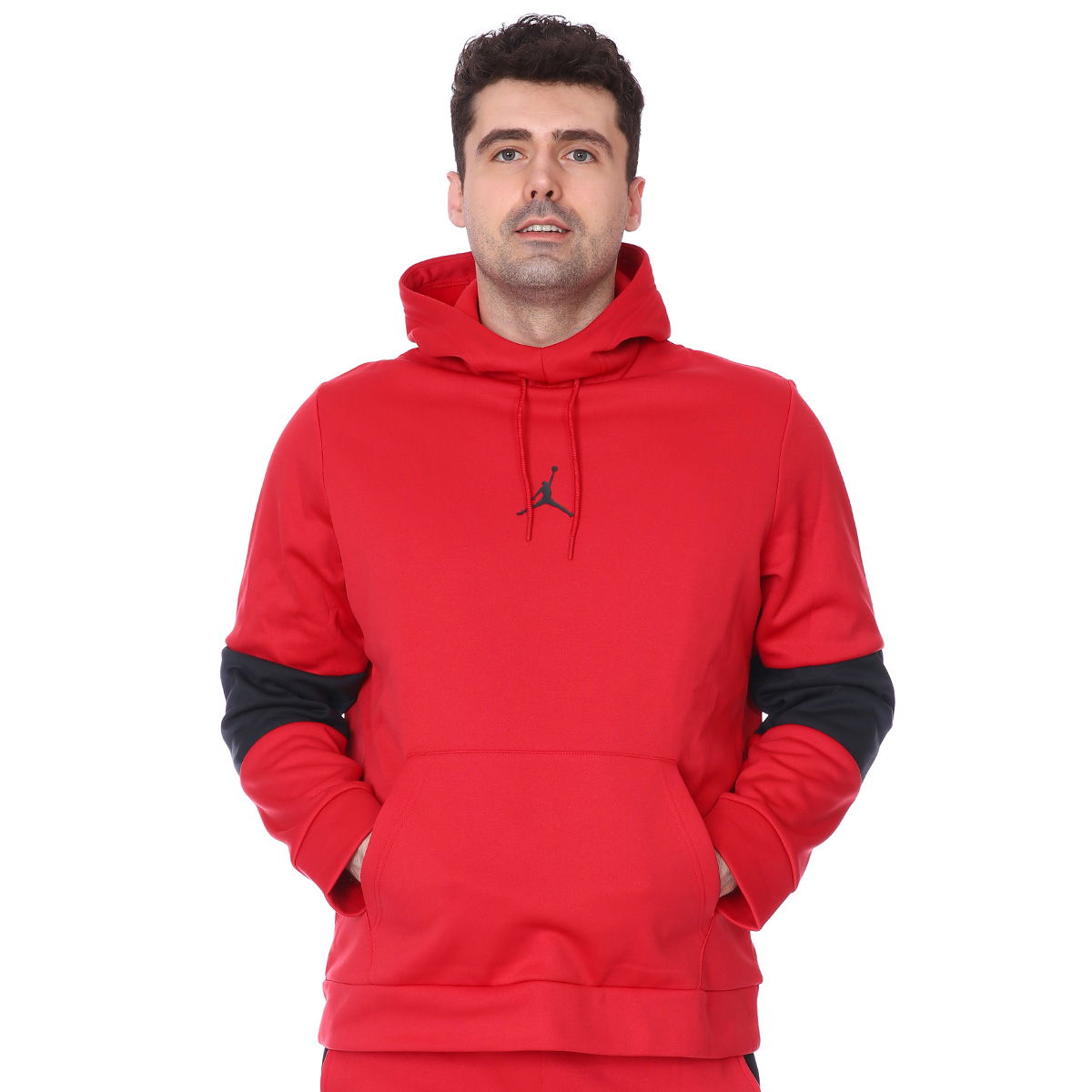 Jordan Air Therma Flc Po Erkek Kırmızı Basketbol Sweatshirt CK6789-687