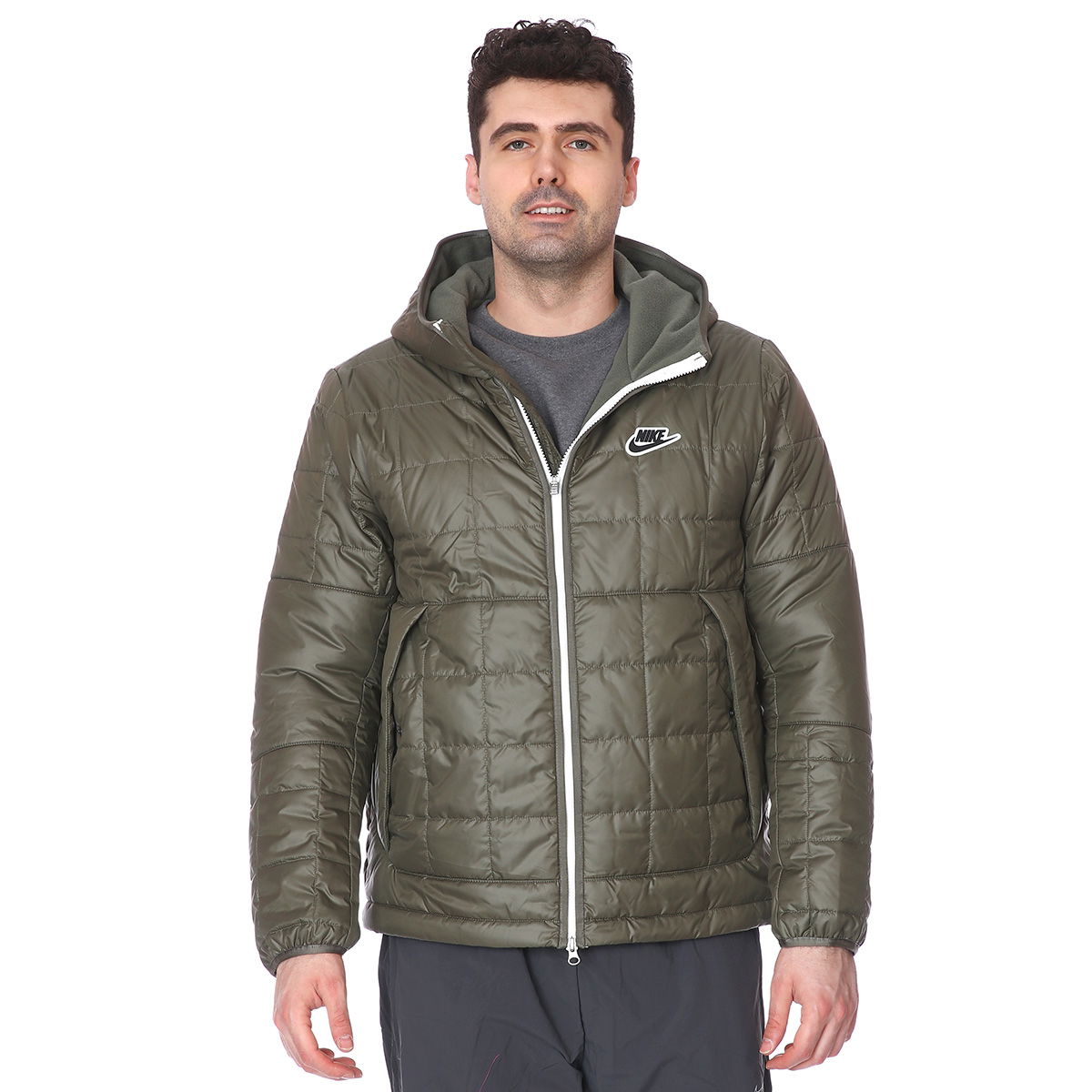 M Nsw Syn Fil Jkt Fleece Lnd Erkek Yeşil Günlük Mont CU4422-380