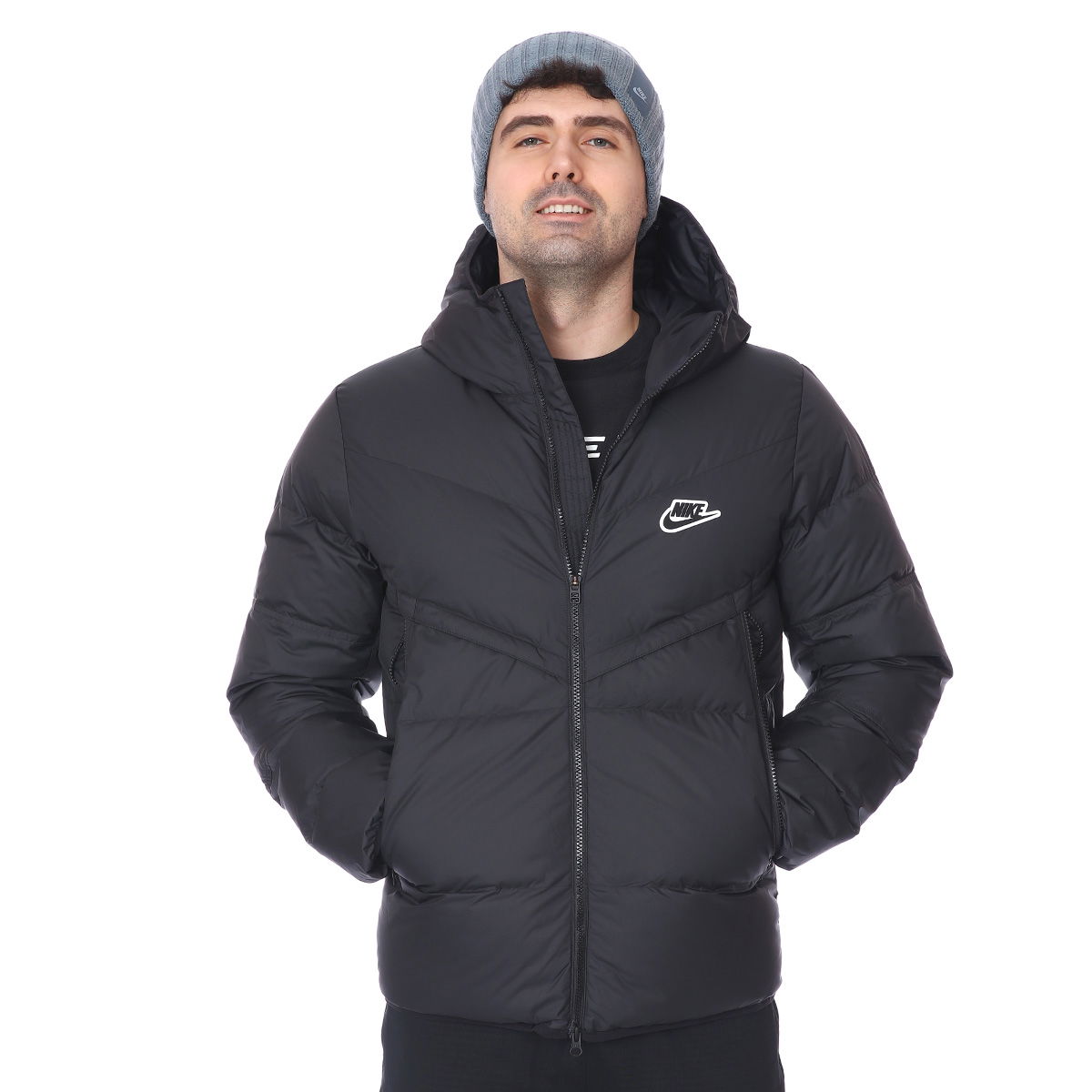 M Nsw Dwn Fil Wr Jkt Shld Erkek Siyah Günlük Mont CU4404-010