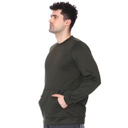 M Nk Tf Top Ls Crw Erkek Yeşil Günlük Uzun Kollu Tişört CU7271-355