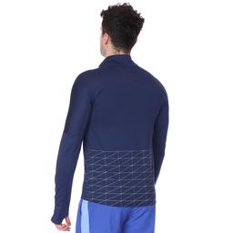 M Nk Run Dvn Elmnt Hz Gx Flsh Erkek Mavi Koşu Uzun Kollu Tişört CU7852-410