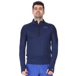 M Nk Run Dvn Elmnt Hz Gx Flsh Erkek Mavi Koşu Uzun Kollu Tişört CU7852-410