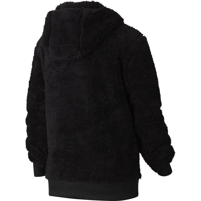 G Nsw Air Sherpa Hz Hoodie Çocuk Siyah Günlük Stil Sweatshirt CU8550-010 1233844