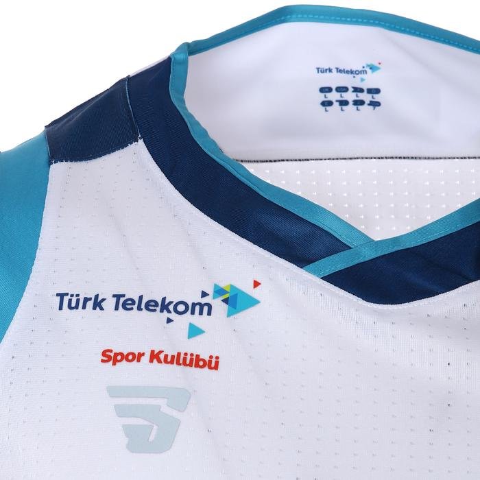 Türk Telekom Euroleague Erkek Beyaz Basketbol Forma TKU100113-BYZ-EUR 1267116