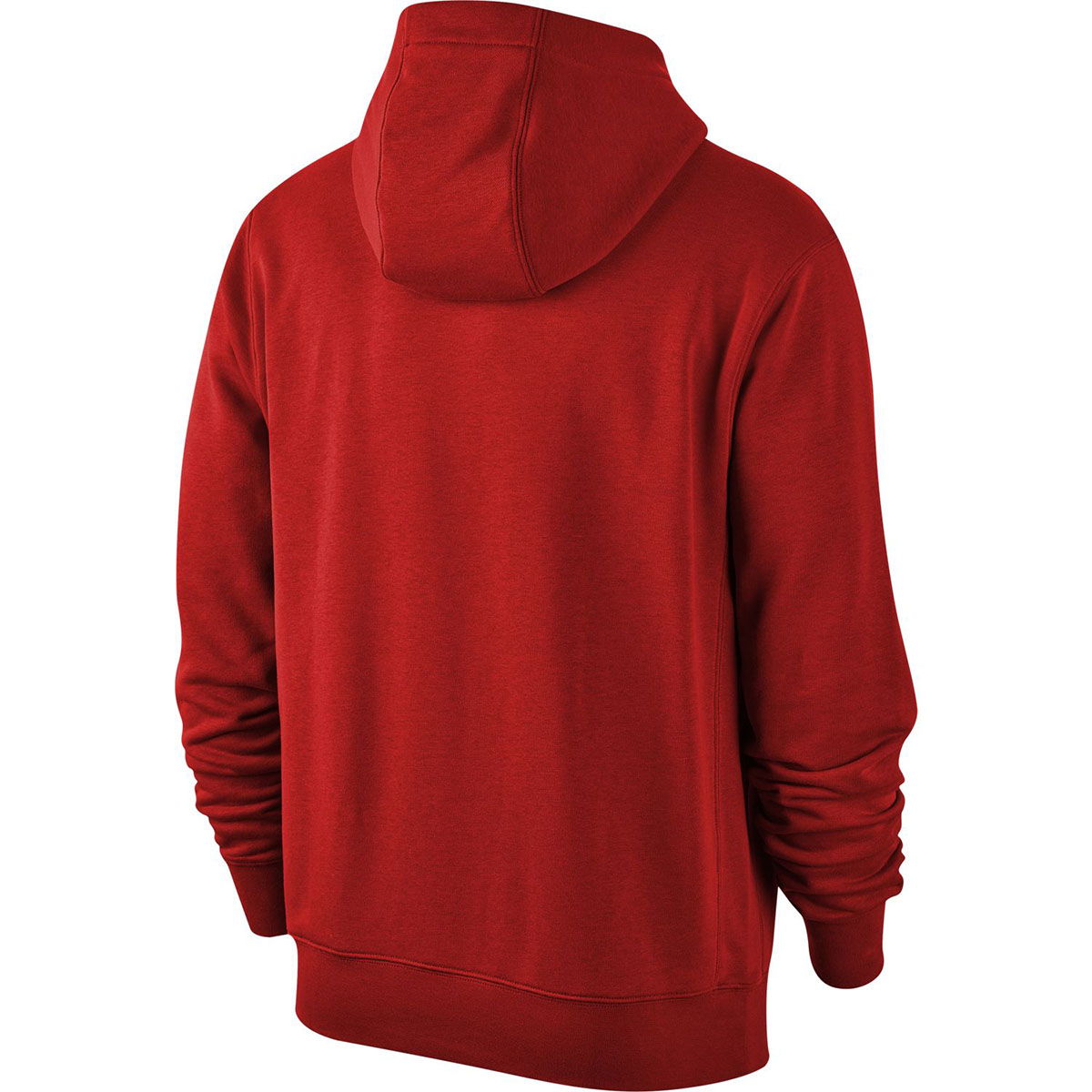 M Nsw Club Hoodie Fz Ft Erkek Kırmızı Günlük Stil Sweatshirt BV2648-657