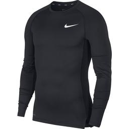 Pro Mens Top Ls Erkek Siyah Uzun Kollu Futbol Tişörtü BV5588-010
