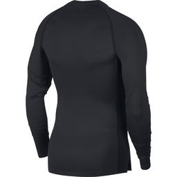 Pro Mens Top Ls Erkek Siyah Uzun Kollu Futbol Tişörtü BV5588-010