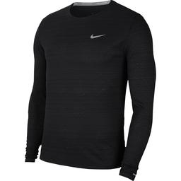 Dri-Fit Miler Top Ls Erkek Siyah Koşu Uzun Kollu Tişört CU5989-010