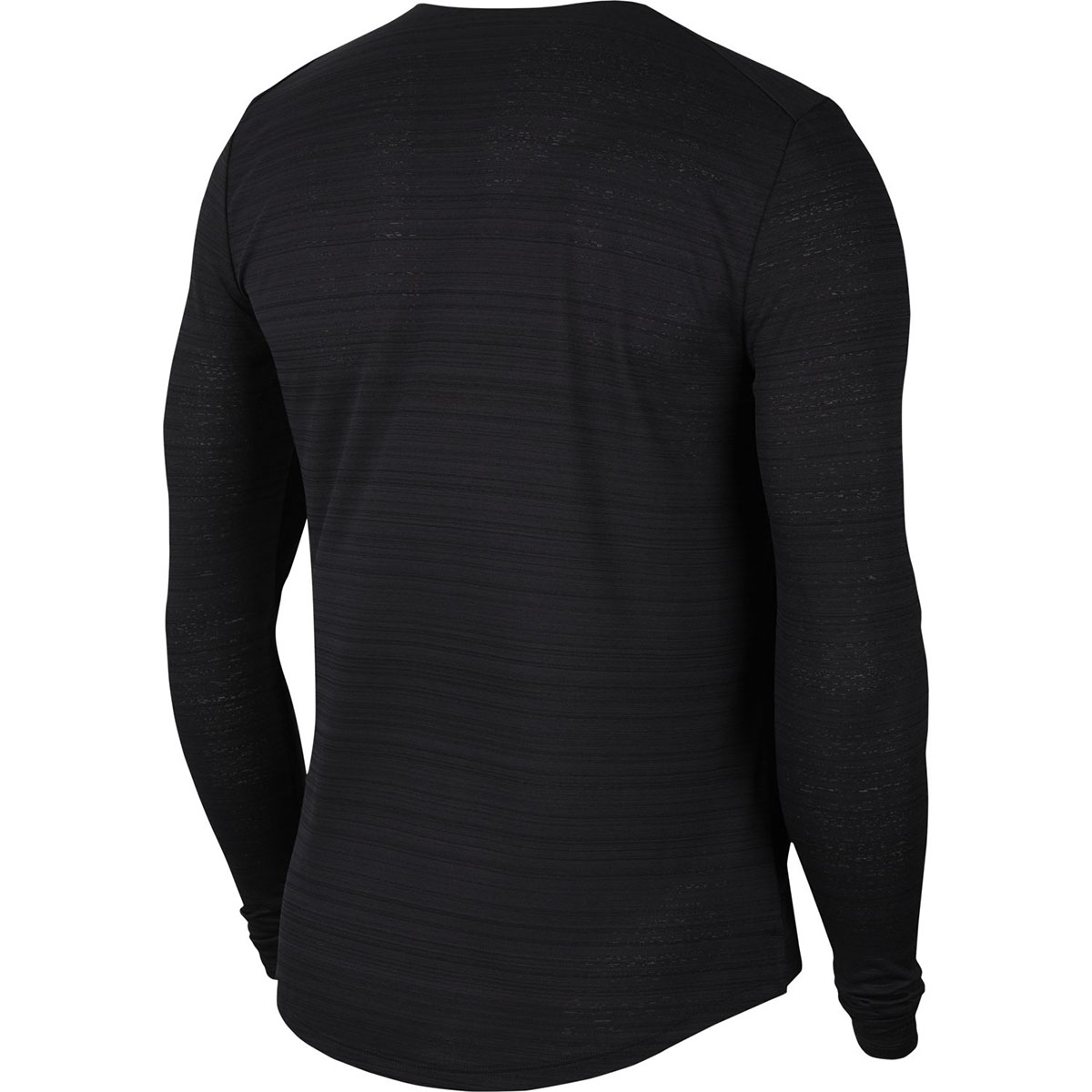 Dri-Fit Miler Top Ls Erkek Siyah Koşu Uzun Kollu Tişört CU5989-010