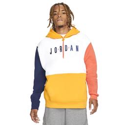 M J Jumpman Air Gfx Flc Po Erkek Beyaz Basketbol Sweatshirt CW8434-100