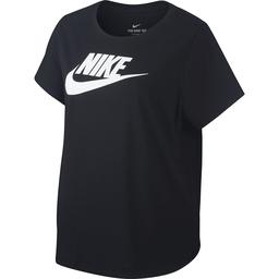 Tee Essntl Futura Plus Kadın Siyah Antrenman Tişört CJ2301-010